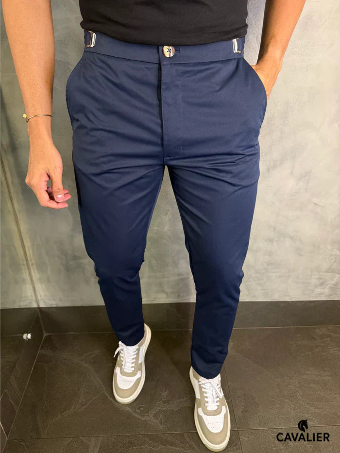 (Compre 1 Leve 3) A Calça Catraca Mônaco Que Seu Corpo Merece – Estilo, Conforto e Caimento Perfeito + BRINDE: Relógio de Luxo Poedegar
