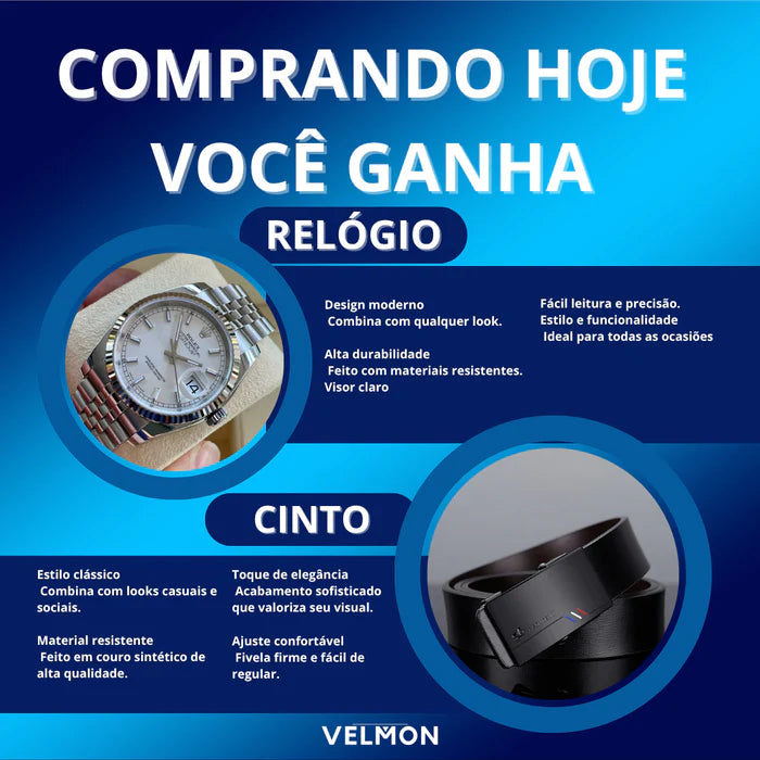 Pague 2 e Leve 3 Calças Masculinas Reta em Sarja | +2 brindes exclusivos